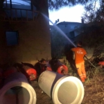 Bilecik’te metruk evde çıkan yangın korkuttu