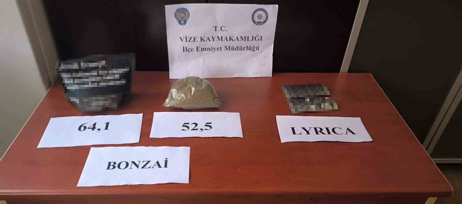 Kırklareli’nde uyuşturucu operasyonu: 1 gözaltı