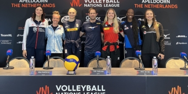 VNL Apeldoorn etabının basın toplantısı yapıldı