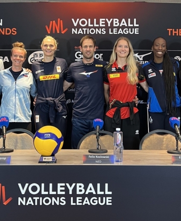 VNL Apeldoorn etabının basın toplantısı yapıldı