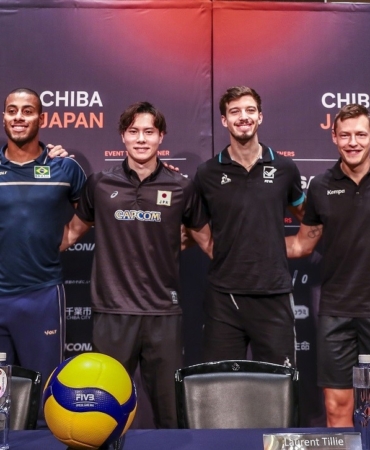 VNL Chiba etabının basın toplantısı yapıldı