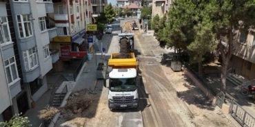 Darıca’daki Ali Arıcan Caddesi yenileniyor
