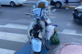 Otomobil ile çarpışan motosikletli ağır yaralandı