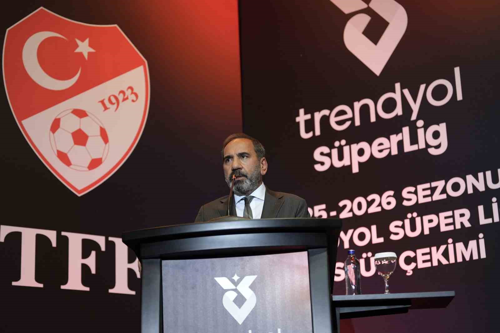 Trendyol Süper Lig’de 2025-2026 sezonu fikstürü belli oldu