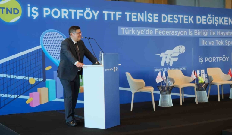 İş Portföy ve Türkiye Tenis Federasyonu iş birliğinde ’TTF Tenise Destek Değişken Fon’u
