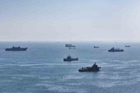AKINCI TİHA’nın İDEF provası havadan görüntülendi