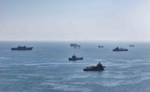 AKINCI TİHA’nın İDEF provası havadan görüntülendi