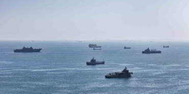 AKINCI TİHA’nın İDEF provası havadan görüntülendi