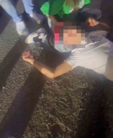 Tekirdağ’da feci kaza: Ağır yaralı arkadaşını dizine koyup bekledi