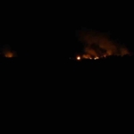 Şarköy’deki orman yangını havadan görüntülendi