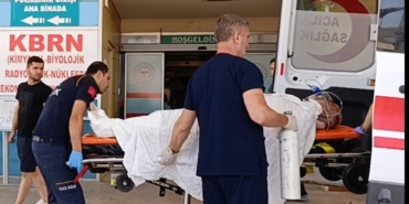 3. kattan düşen yaşlı adam ağır yaralandı