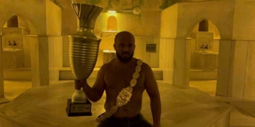 Kırkpınar şampiyonu hamam geleneğini bu yıl da sürdürdü