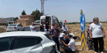 Tekirdağ’da otomobiller çarpıştı: 2’si çocuk 6 yaralı