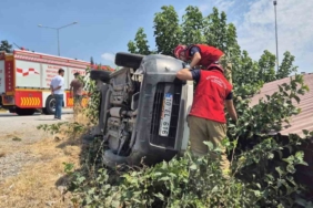 Susurluk’ta trafik kazası: 1 kişi yaralandı