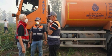 Başkan Subaşı’nın yangınla mücadeledeki gayreti taktir topladı