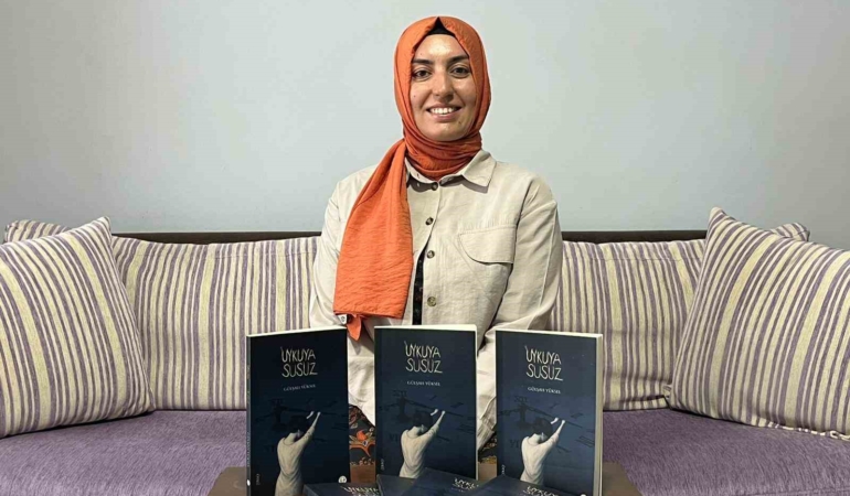 Ev hanımı Gülşah Yüksel, çıkardığı öykü kitabında uykusuzluğu değindi