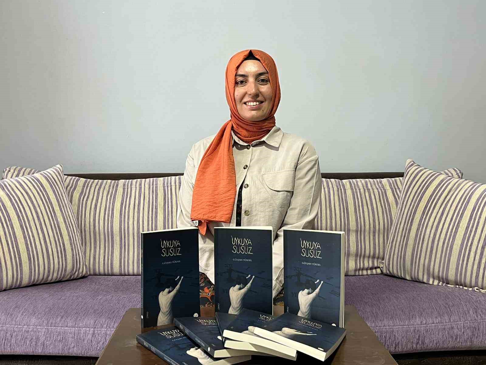 Ev hanımı Gülşah Yüksel, çıkardığı öykü kitabında uykusuzluğu değindi