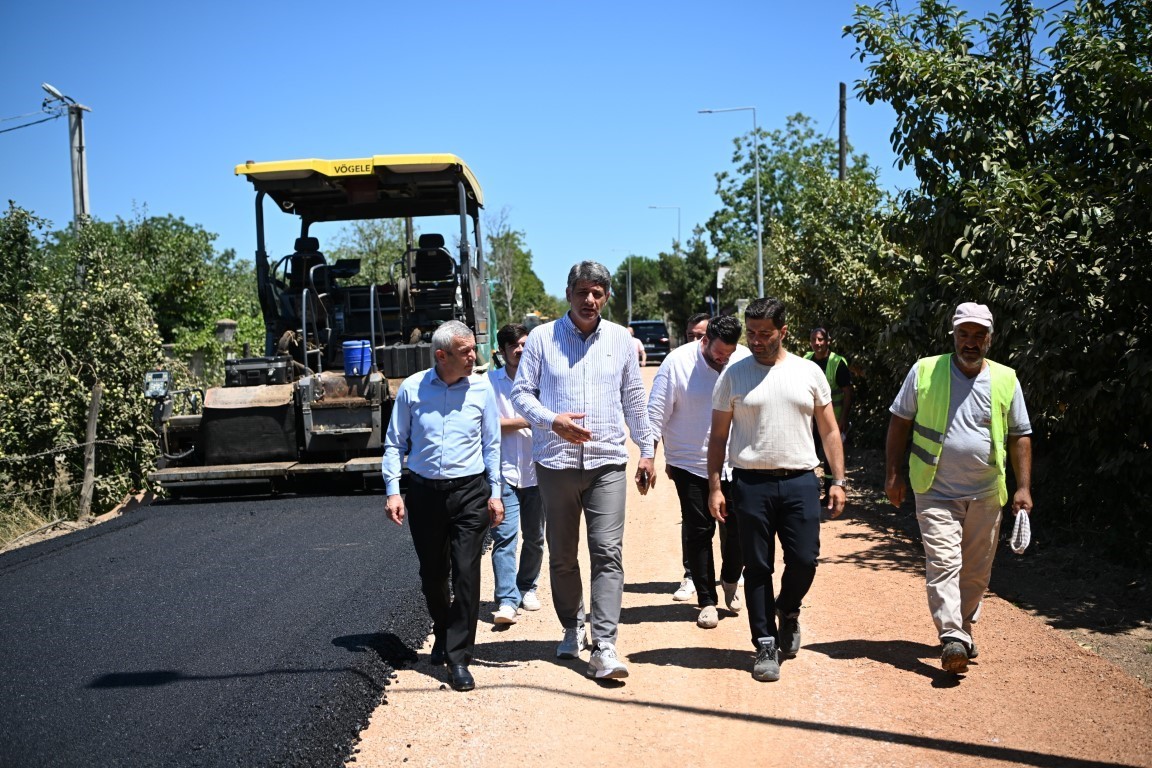 Kartepe’deki Mesudiye Caddesi asfaltlandı