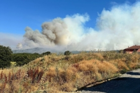Bilecik’teki orman yangınına müdahale devam ediyor