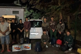 Tekirdağ’da 8 düzensiz göçmen ve 1 organizatör yakalandı