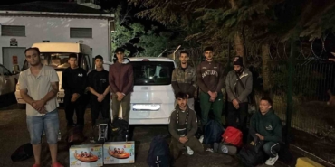 Tekirdağ’da 8 düzensiz göçmen ve 1 organizatör yakalandı