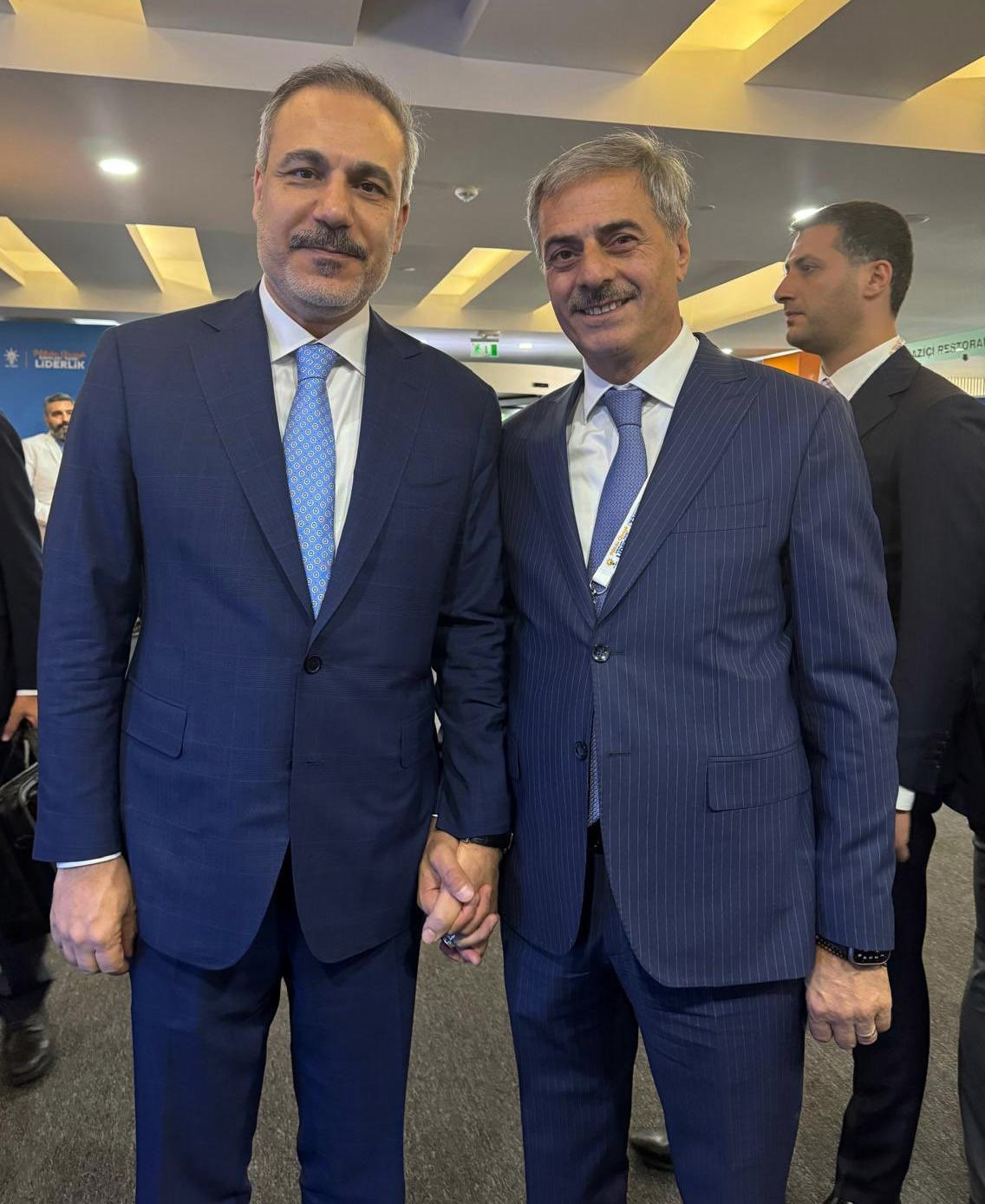 Başkan Alemdar, Bakan Fidan ve Kurum’la görüştü