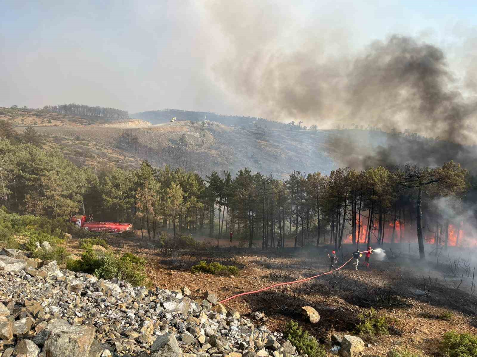 Kocaeli’den Bursa’daki orman yangınına söndürme desteği