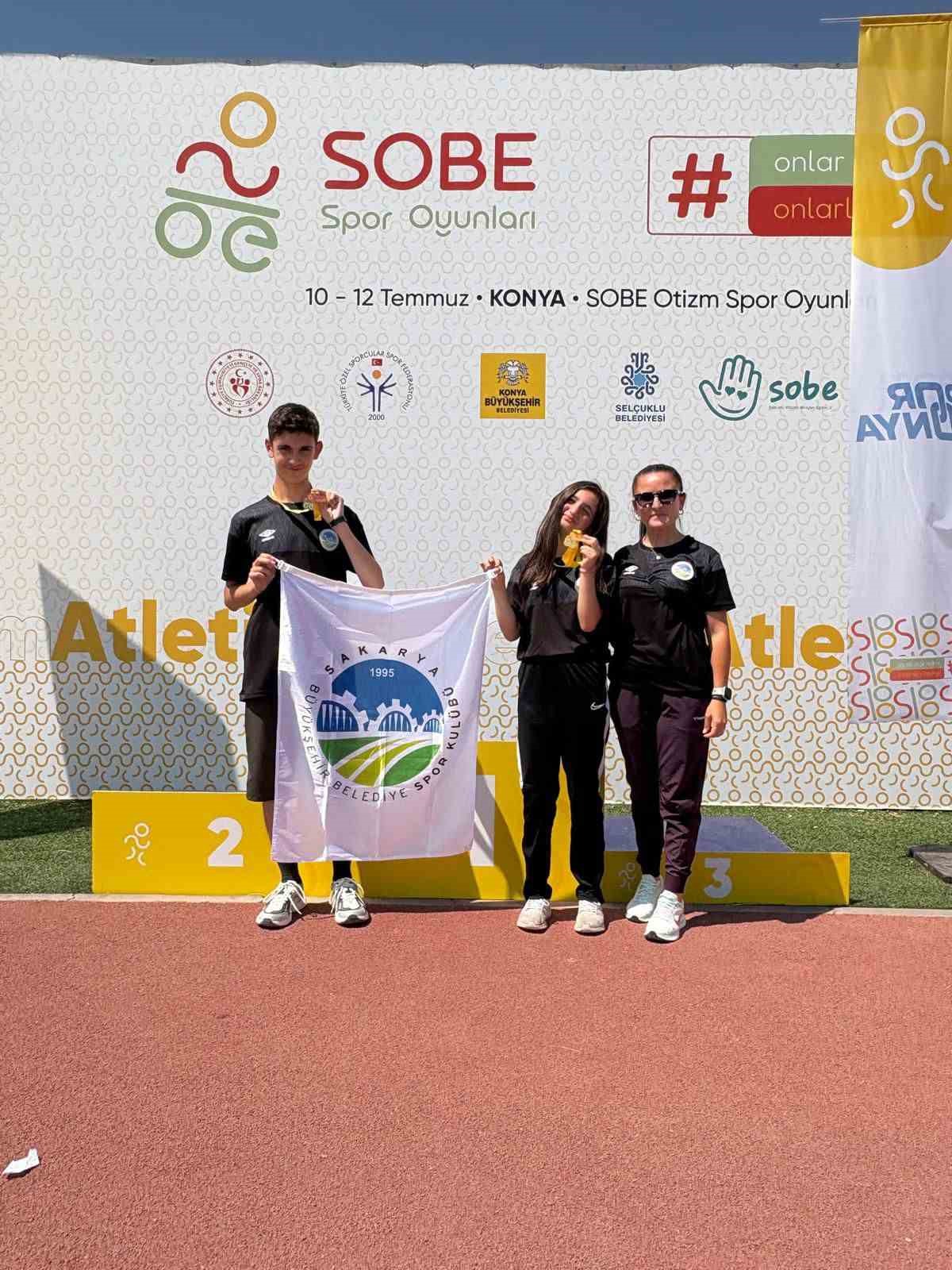 Büyükşehir’in özel sporcuları şampiyonluk ve dereceler elde etti