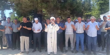 Orman yangını şehitleri için Bilecik’te gıyabi cenaze namazı kılındı