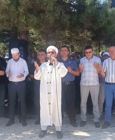 Orman yangını şehitleri için Bilecik’te gıyabi cenaze namazı kılındı