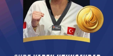 Sude Yaren Uzunçavdar’dan altın madalya