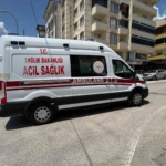 Park halindeki kamyonete çarpan otomobil sürücüsü yaralandı