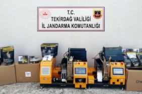 Tekirdağ’da jandarmadan tütün ve makaron operasyonu