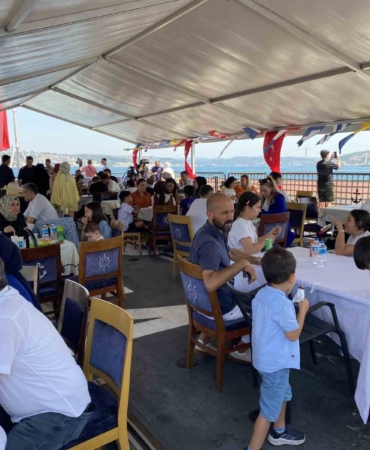 İstanbul’da şehit çocuğu ve yakınları için Boğaz turu düzenlendi