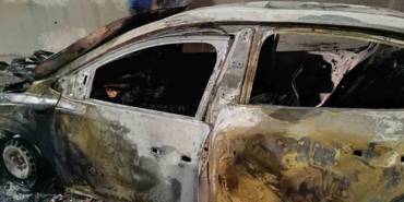 Sabiha Gökçen Havalimanı Tüneli’nde otomobil alev alev yandı