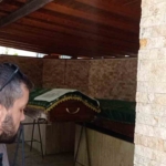 Sokak ortasında öldürülen baba ve oğlu defnedildi