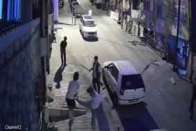 Başakşehir’de taşlı-sopalı kavga: O anlar kamerada