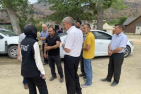 Köprücek köyünde sulama göledi için ilk adım atıldı