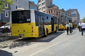 Beyoğlu’nda freni patlayan İETT otobüsü zincirleme kazaya neden oldu: 4 yaralı