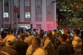 Orman yangını sebebiyle 6 köyün boşaltıldığı Harmancık’ta gerginlik