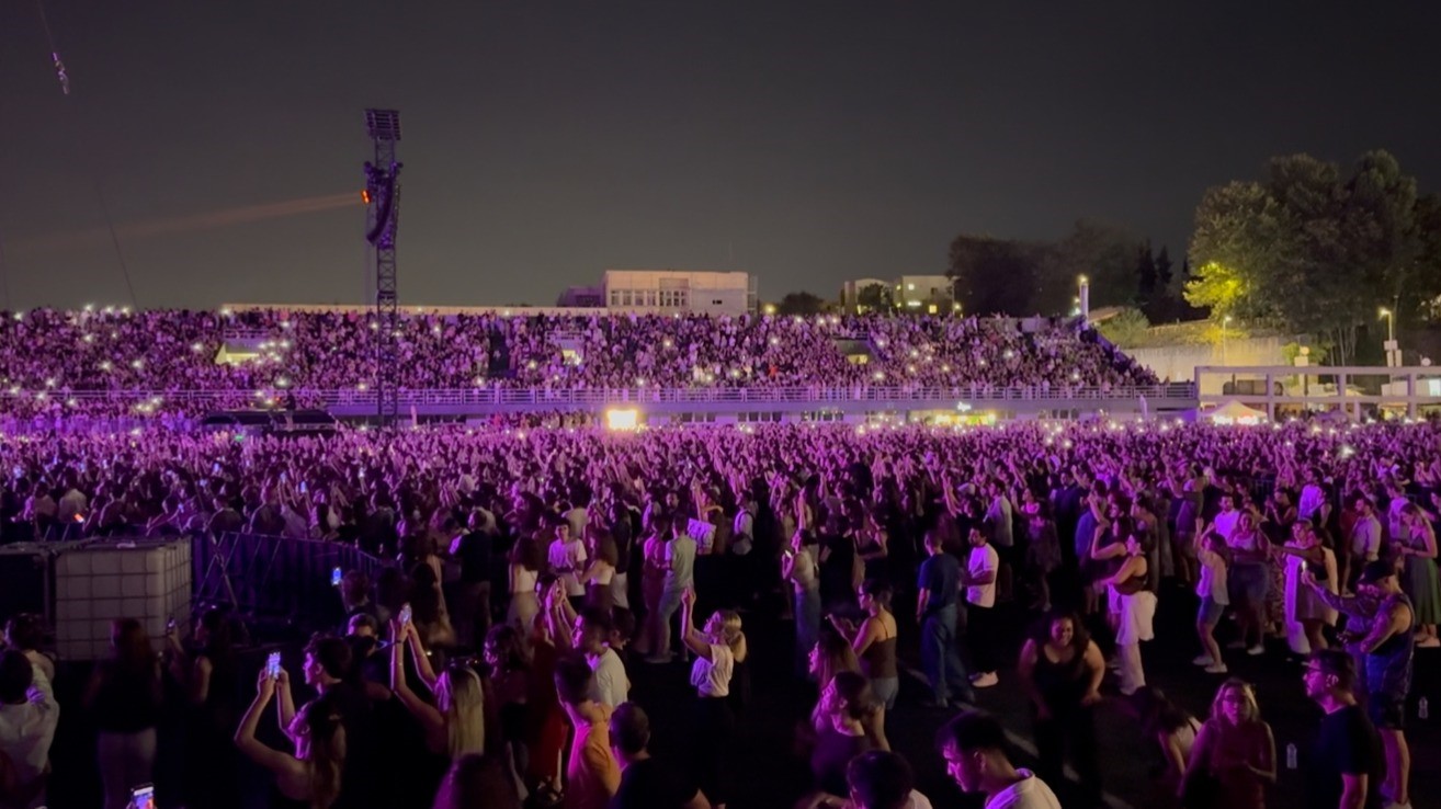 Dünyaca ünlü şarkıcı Justin Timberlake İstanbul’da konser verdi