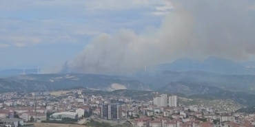 Bilecik’teki orman yangınına müdahale sürüyor: Dumanlar kent merkezine kadar geldi
