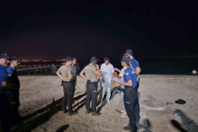 Ören’de sahilde izinsiz havai fişek gösterisine ceza