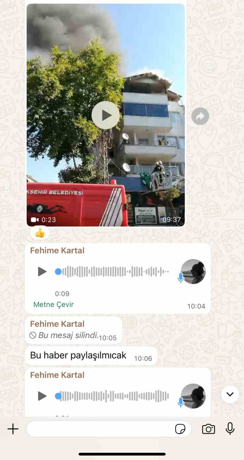Muhabirin telefonunu gasp edip, mesaj attılar: "Bu haber paylaşılmayacak"