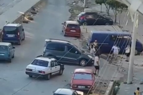 Edremit’te sopalı alacak verecek kavgası kameraya yansıdı