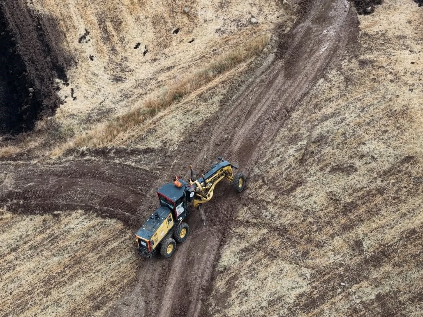 İl Özel İdaresi yangın bölgesinde