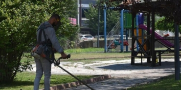Söğüt’te park ve bahçeler güzelleştiriliyor