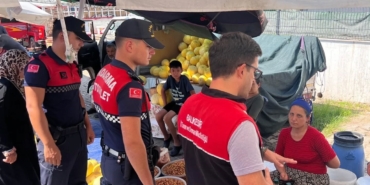 Pazarlarda satılan ürünlere Tarım ve Orman Müdürlüğü denetimi