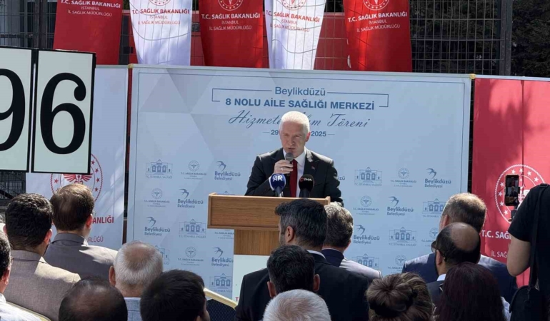 İstanbul Valisi Davut Gül, Beylikdüzü’nde Aile Sağlığı Merkezi açılışına katıldı
