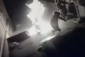 Eski eşinin motosikletini kundaklatan şahıs ile kundaklayan 2 kişi tutuklandı